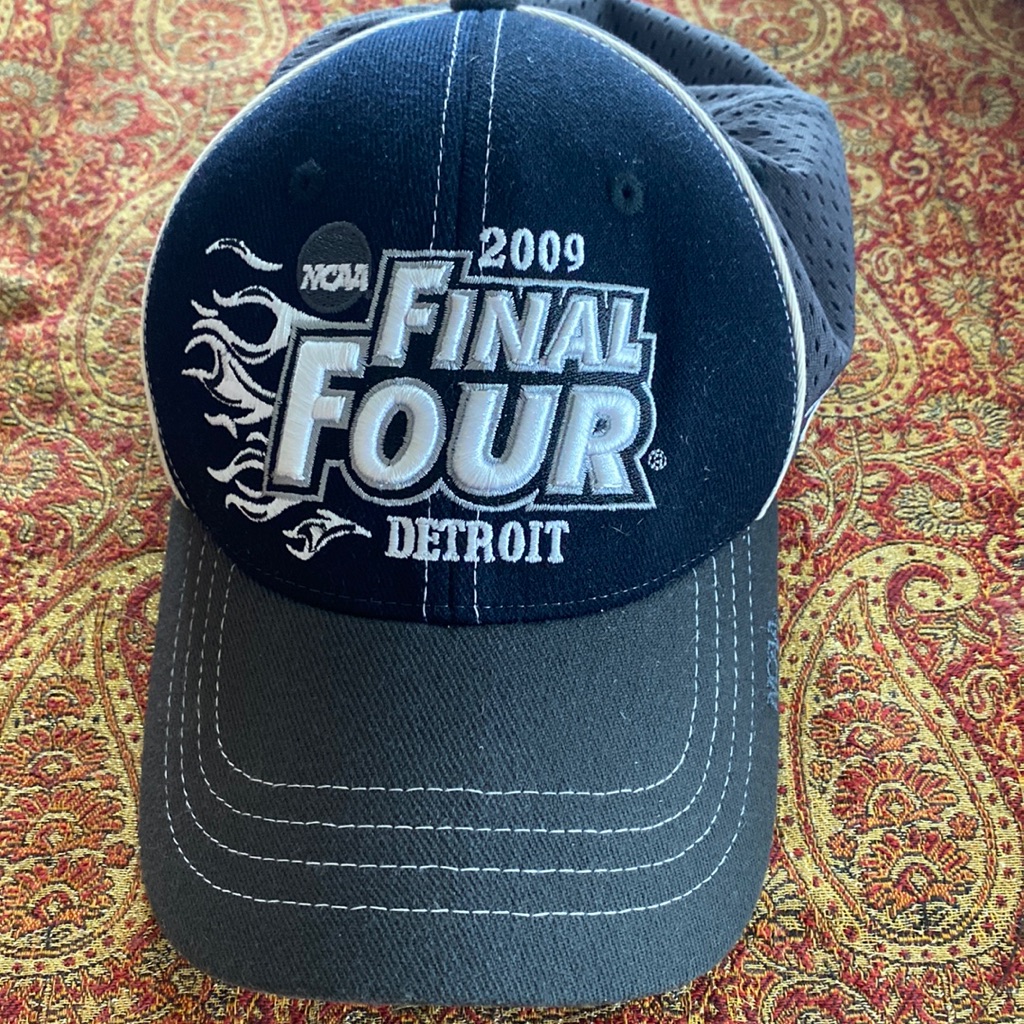 2009 Zephyr Z Fit Ncaa Basketball Final Four Detroit Gray Size Xl Unisex Hat